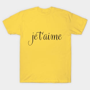 Je t'aime T-Shirt